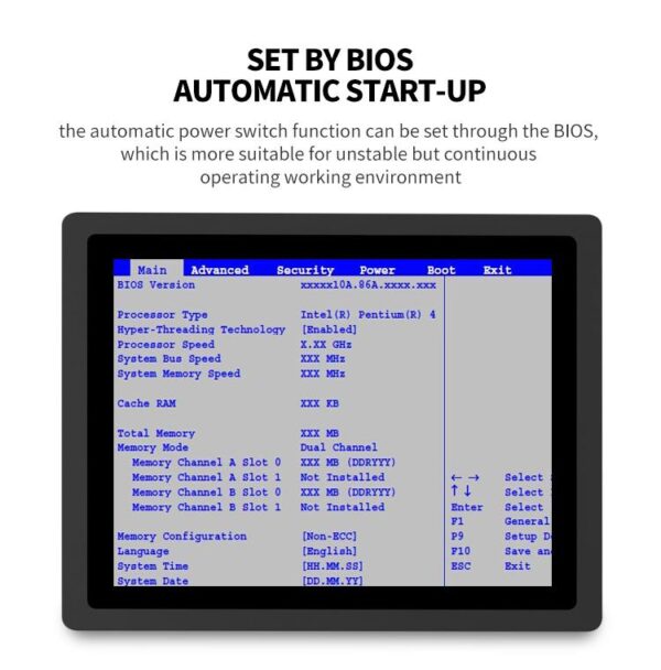 12.1'' Touch  Industrial Panel PC - Image 2