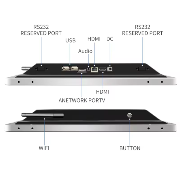 10.4'' Windows All in one Industrial Panel PC - Image 2