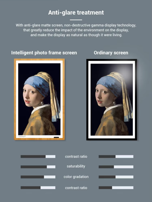 32'' Plug and Play Wooden Frame Adversting Digital Signage - Image 5